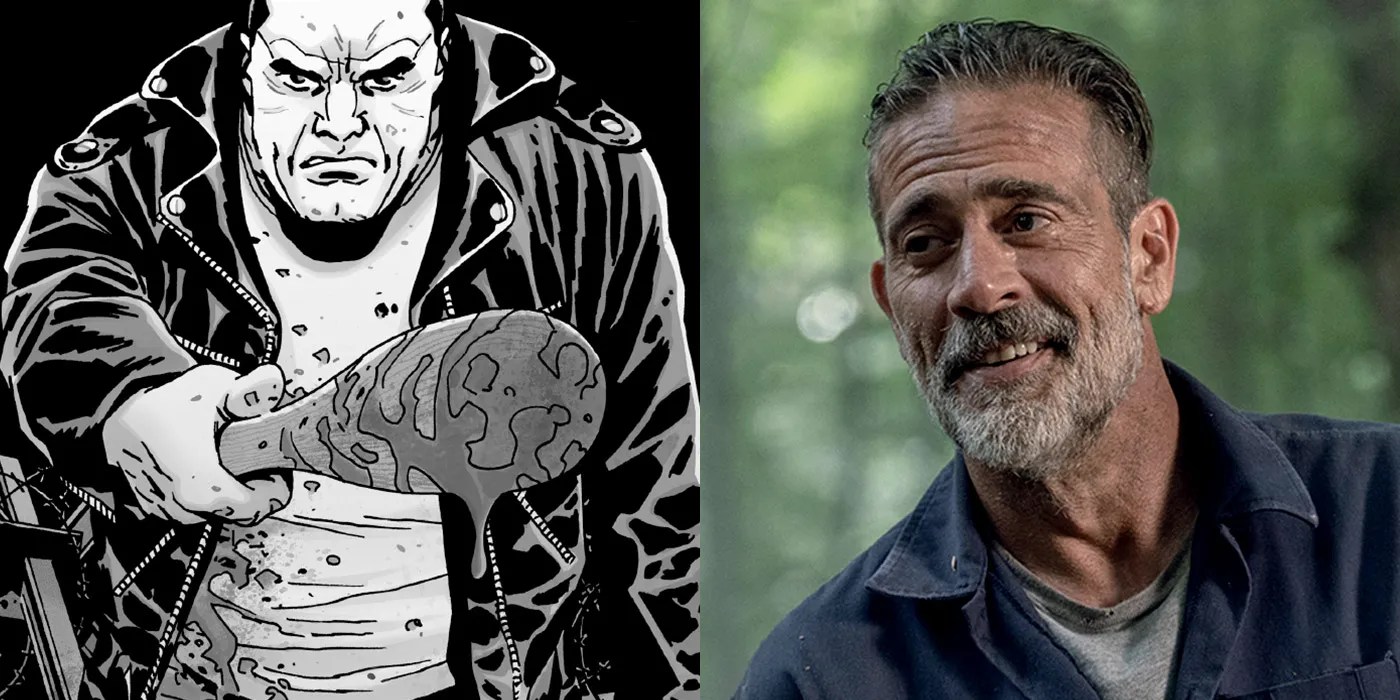 The Walking Dead 10 Ways Negan Changed From The Comics CBR