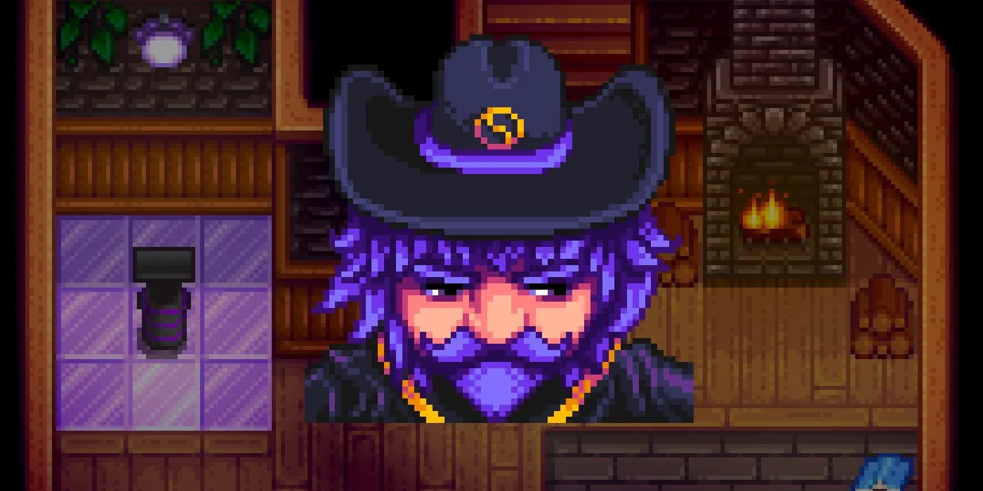 Stardew Valley What Does the Wizard Like? Game Rant