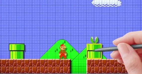 Super Mario Bros. Builder Free Addicting Game Construct