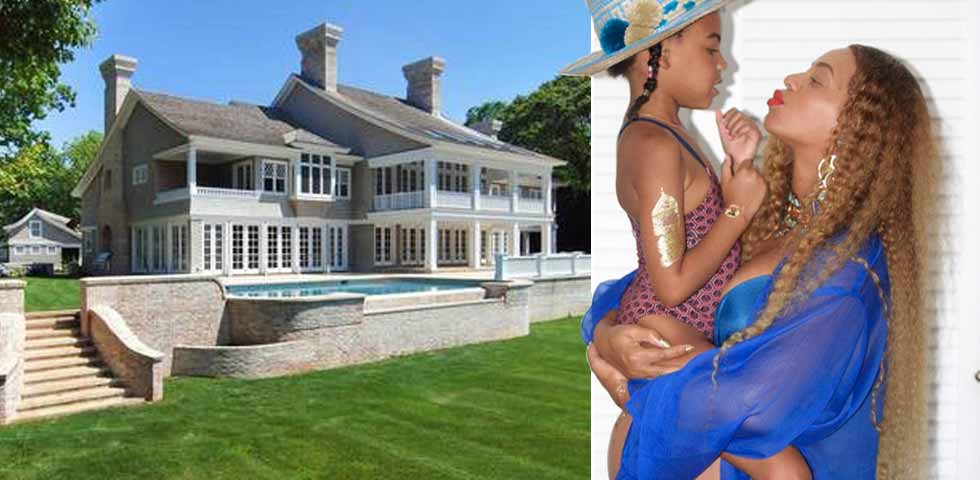 Beyoncé e JayZ , nuova casa da 26 milioni di dollari sulla East Coast