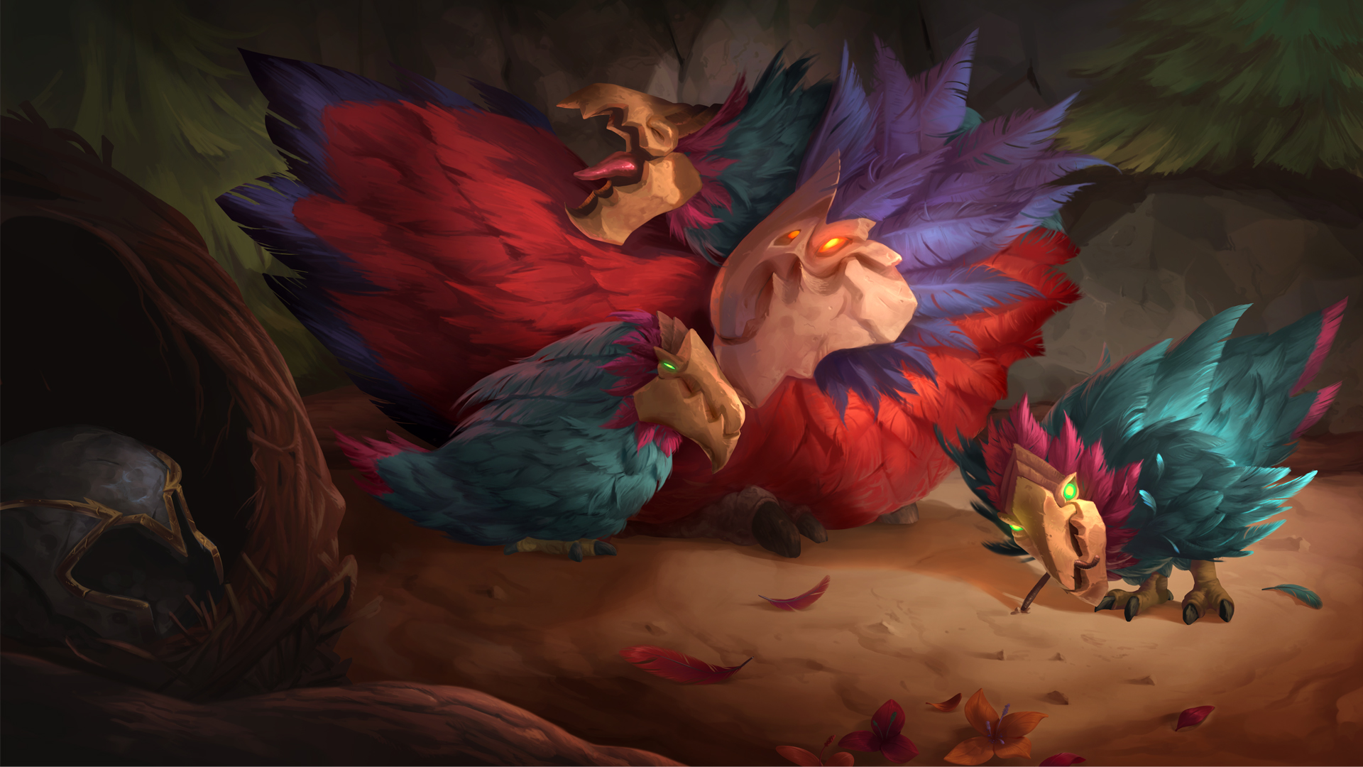 Crimson Raptor LoLWallpapers