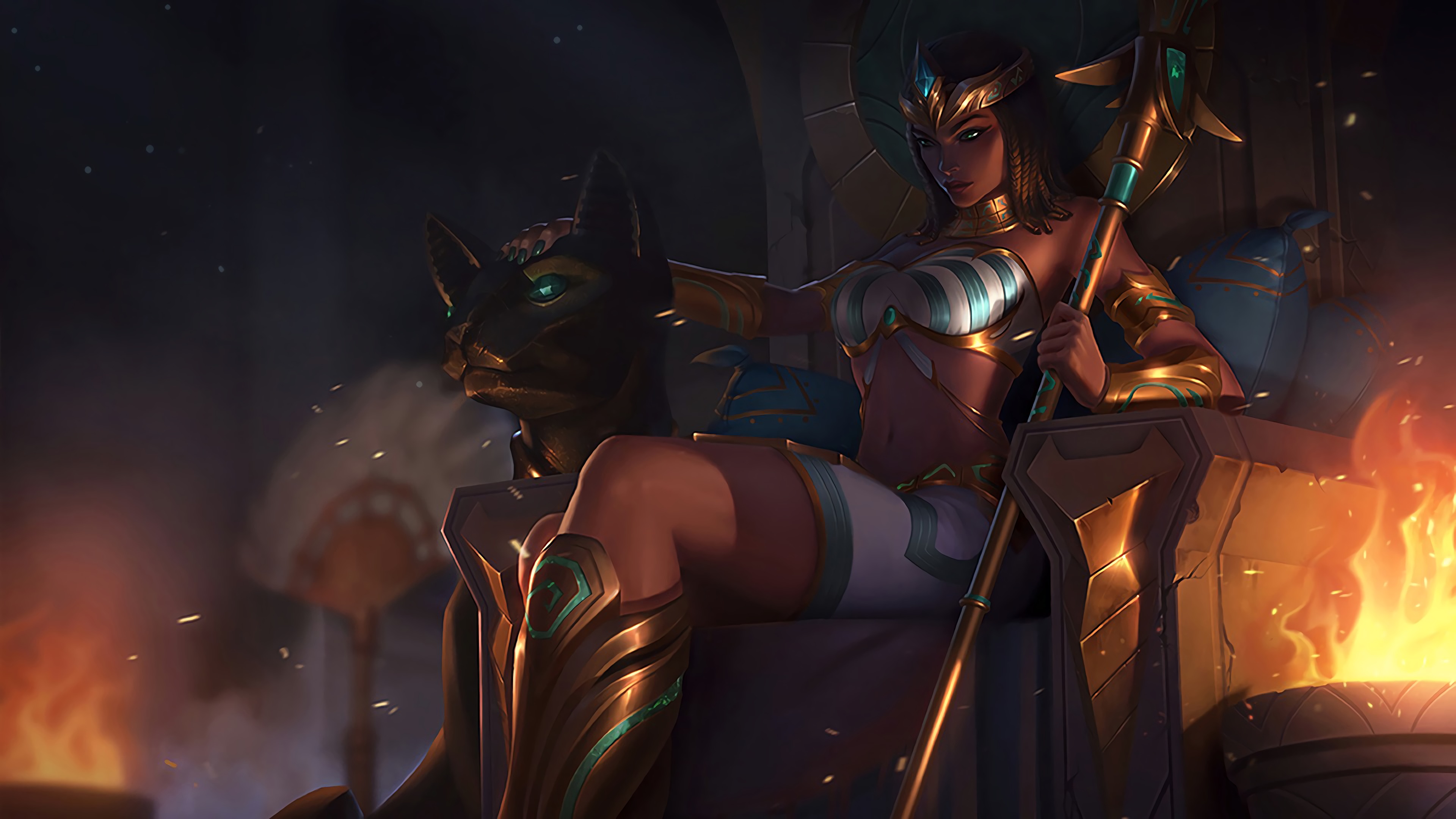 Pharaoh Nidalee LoLWallpapers