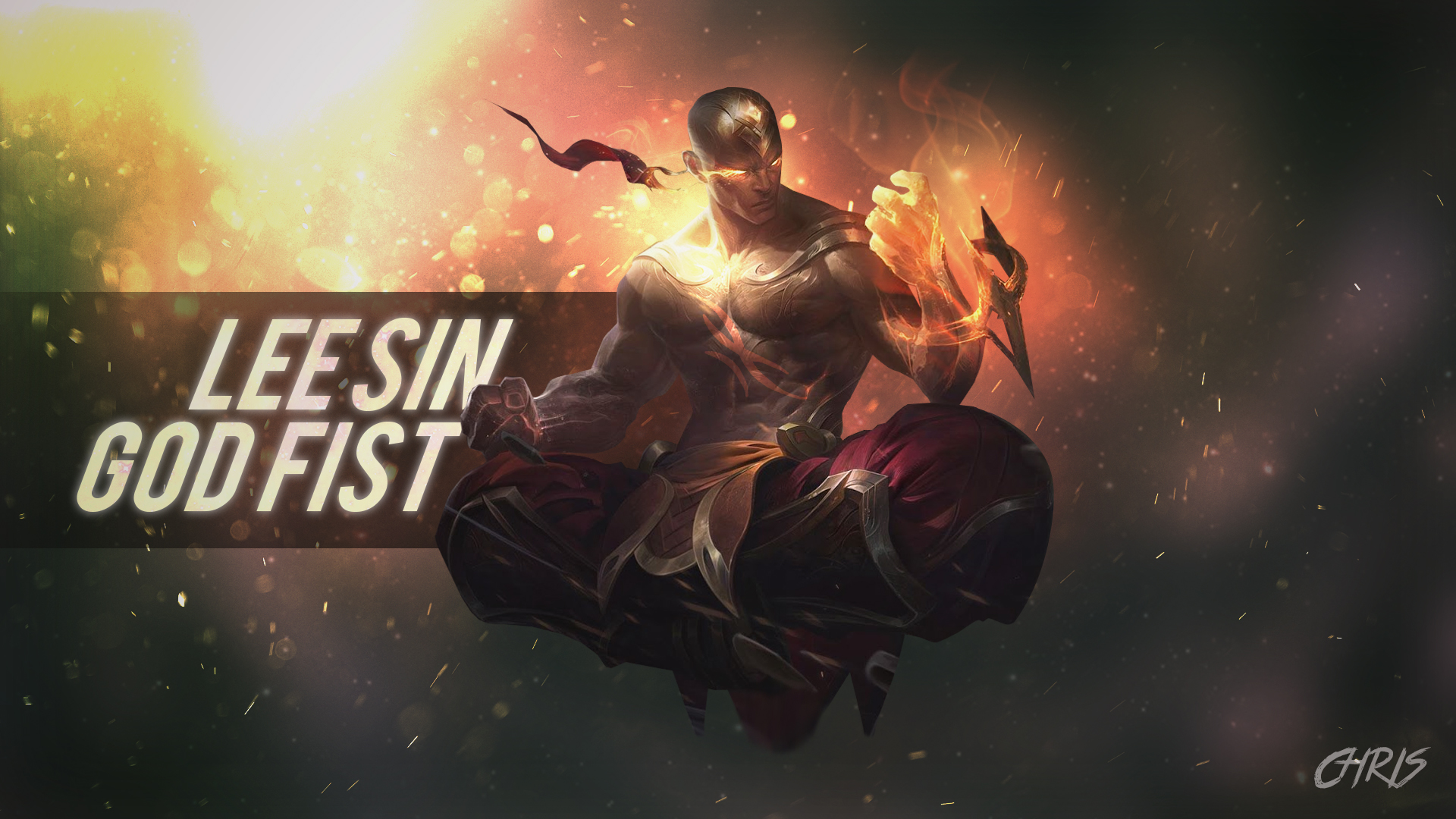 God Fist Lee Sin LoLWallpapers