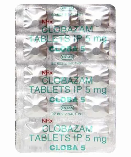 CLOBA 5MG TAB ( INTAS PHARMACEUTICALS LTD ) Buy CLOBA 5MG MedPlusMart