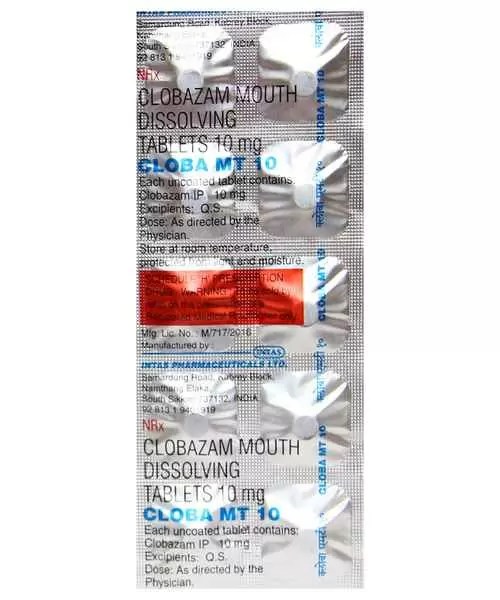 CLOBA MT 10MG TAB ( INTAS PHARMACEUTICALS LTD ) Buy CLOBA MedPlusMart