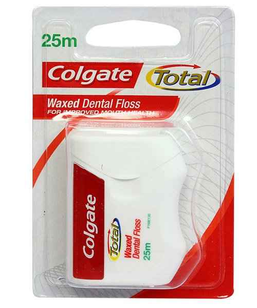 COLGATE TOTAL WAXED DENTAL FLOSS 25M ( COLGATE ) Buy COLGATE TOTAL