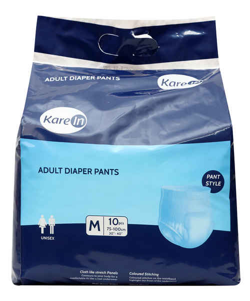 KARE IN ADULT DIAPER M 10S PANTS ( KARE ) Buy KARE IN ADUL MedPlusMart