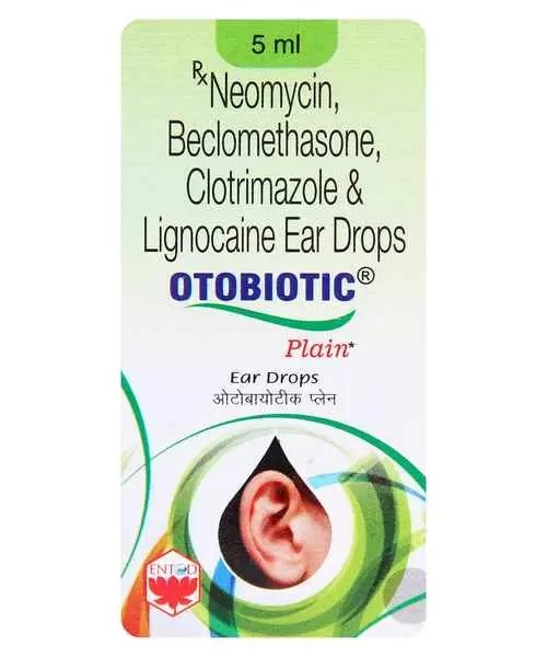 OTOBIOTIC 5ML EAR DROPS ( ENTOD PHARMACEUTICALS LTD ) Buy MedPlusMart