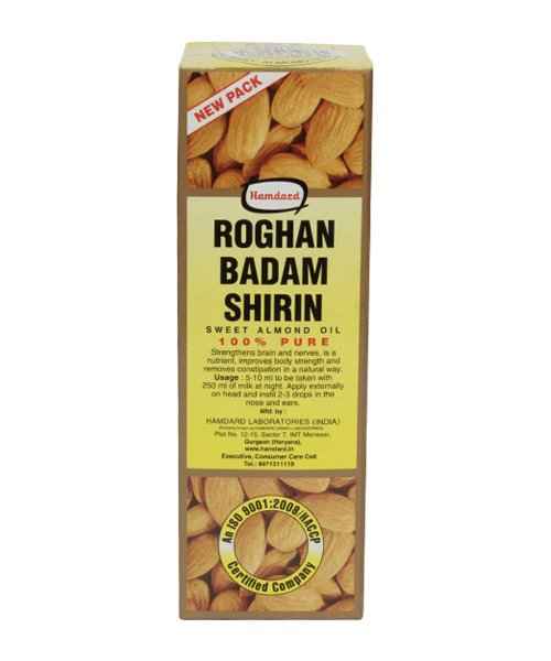 HAMDARD ROGHAN BADAM SHIRIN SWEET ALMOND OIL 100ML ( HAMDARD MedPlusMart