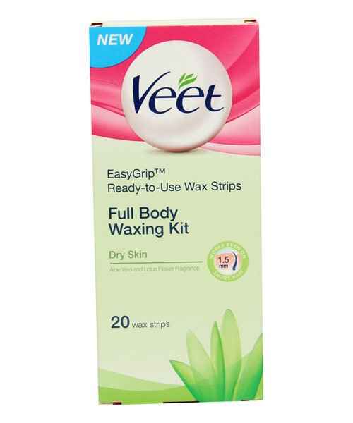 VEET FULL BODY WAXING KIT DRY SKIN STRIPS ( VEET ) Buy VEE MedPlusMart