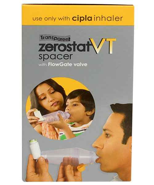 ZEROSTAT VT SPACER DEVICE ( CIPLA ) Buy ZEROSTAT VT SPACER DEVICE