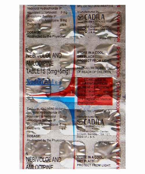 NODON AM 5/5MG TAB ( CADILA PHARMACEUTICALS LTD ) Buy