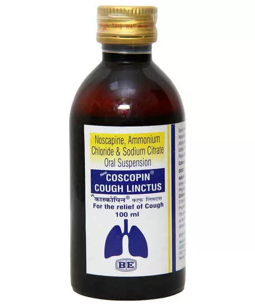 COSCOPIN LINCTUS 100ML SYP ( BIOLOGICAL E LIMITED ) Buy COSCOPIN LIN