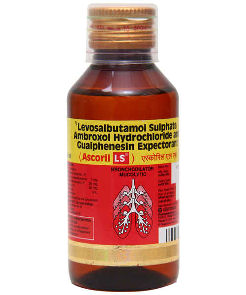 ASCORIL LS 100ML SYP ( GLENMARK PHARMACEUTICALS LTD ) Buy ASCORIL LS