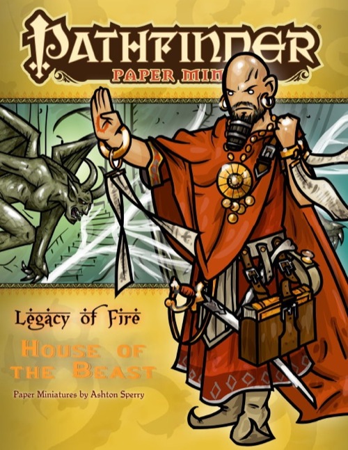 Pathfinder Paper Minis—Legacy of Fire Adventure Path Part 2