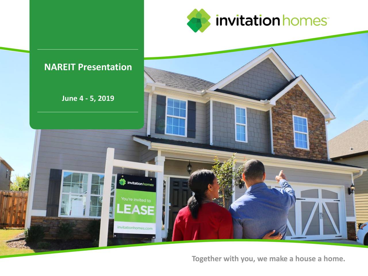 Invitation Homes (INVH) Presents At NAREIT 2019 Investor Conference