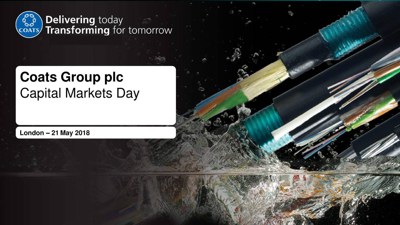 Coats Group Plc (GPGPY) Investor Presentation Slideshow (OTCMKTS