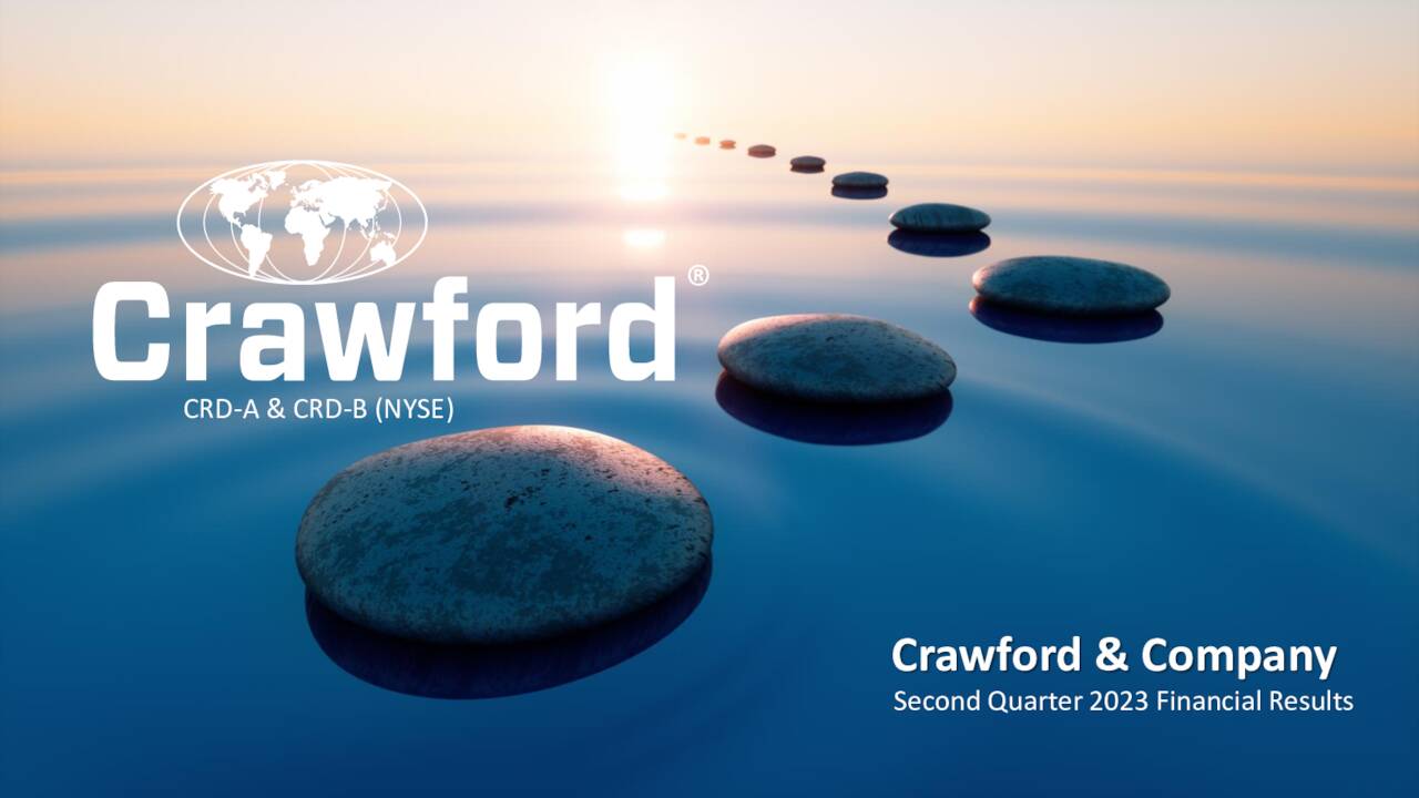 Crawford & Company 2023 Q2 Results Earnings Call Presentation (NYSE