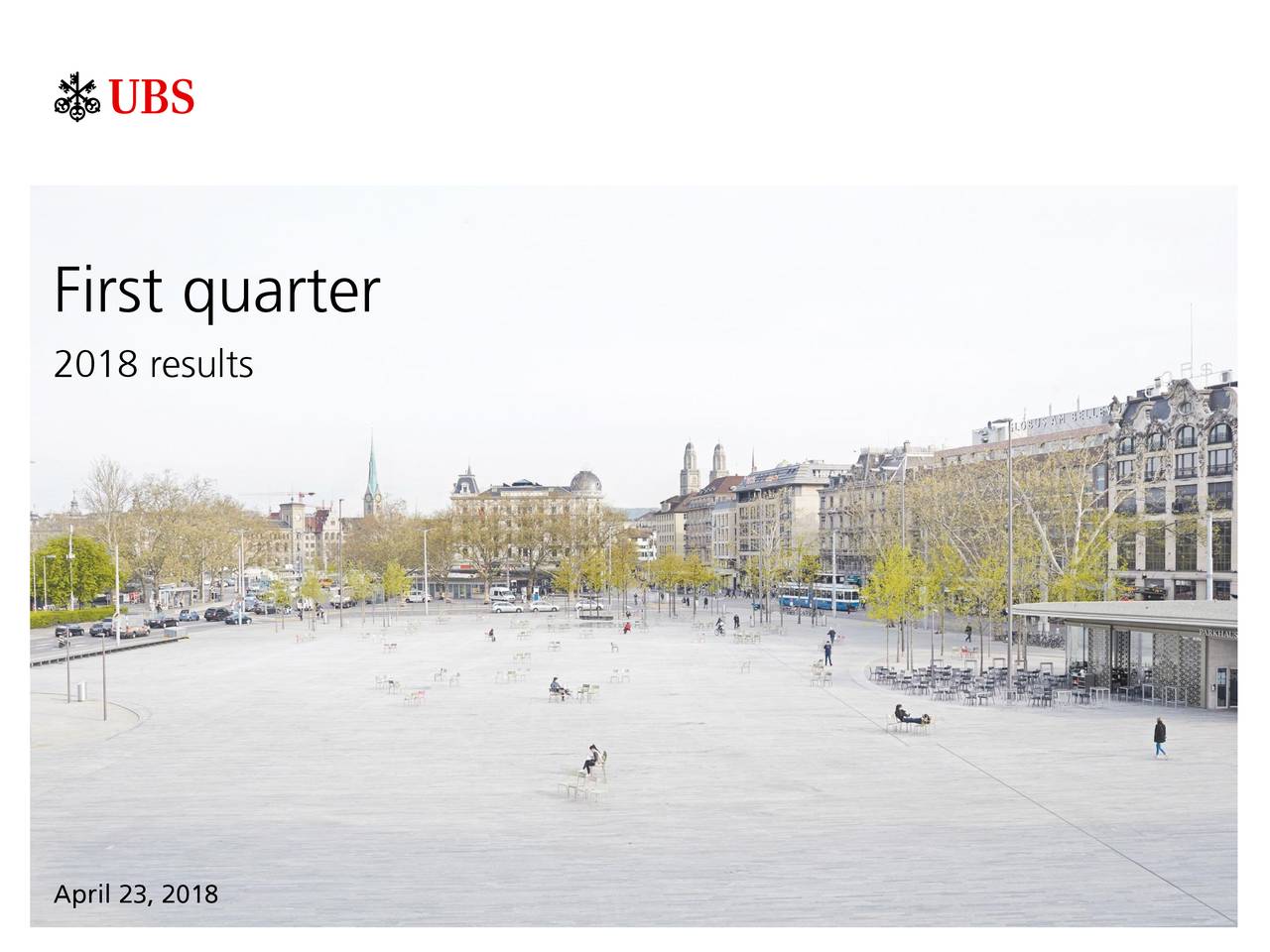 UBS Group AG 2018 Q1 Results Earnings Call Slides (NYSEUBS