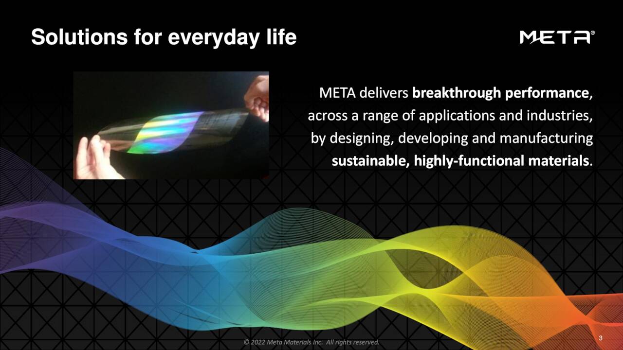 Meta Materials Inc. 2021 Q4 Results Earnings Call Presentation