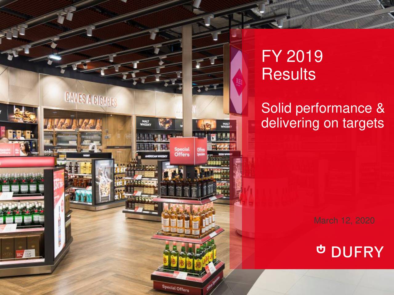 Dufry AG 2019 Q4 Results Earnings Call Presentation Dufry AG