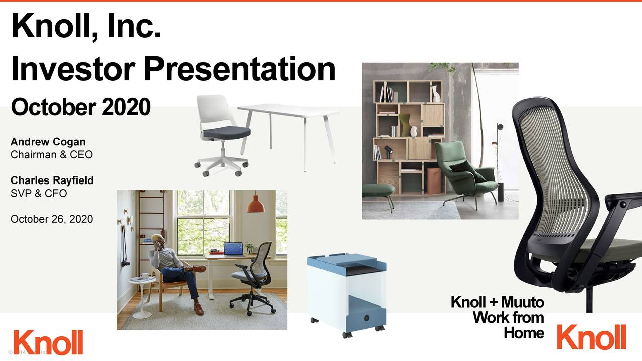 Knoll, Inc. 2020 Q3 Results Earnings Call Presentation (NYSEKNL