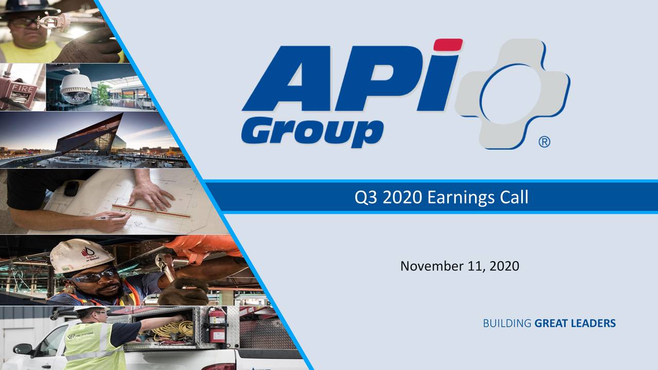 APi Group Corporation 2020 Q3 Results Earnings Call Presentation (NYSEAPG) Seeking Alpha