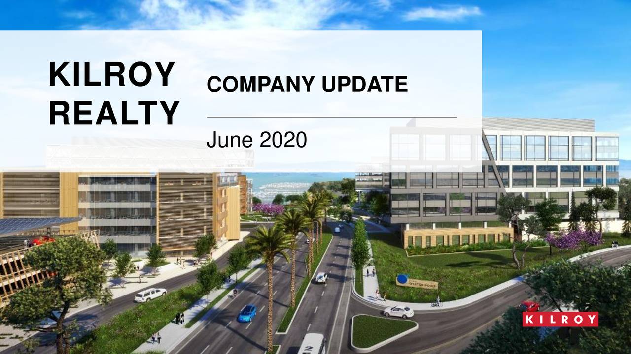 Kilroy Realty (KRC) Investor Presentation Slideshow (NYSEKRC