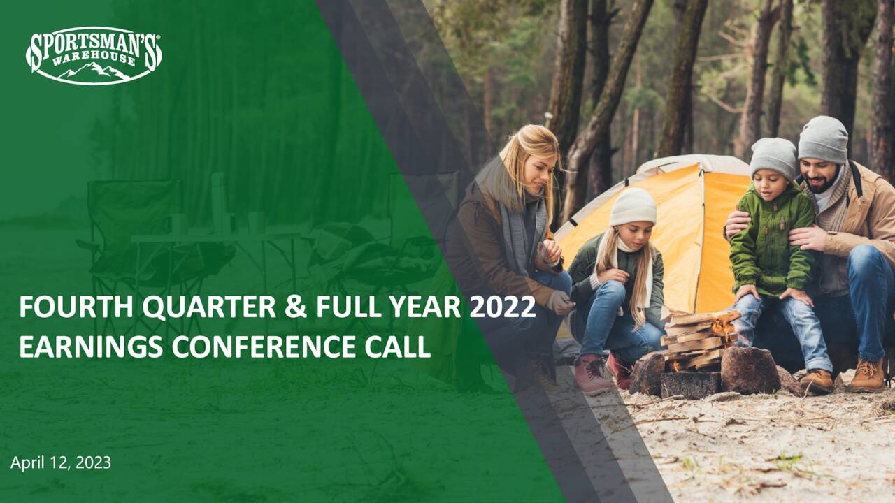 Sportsman's Warehouse Holdings, Inc. 2022 Q4 Results Earnings Call