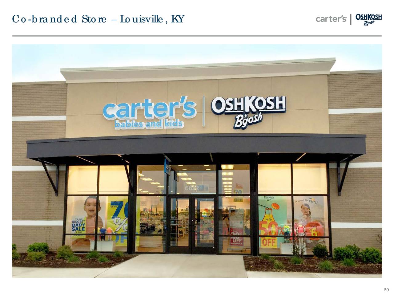 Carter's, Inc. 2016 Q3 Results Earnings Call Slides Carter's, Inc