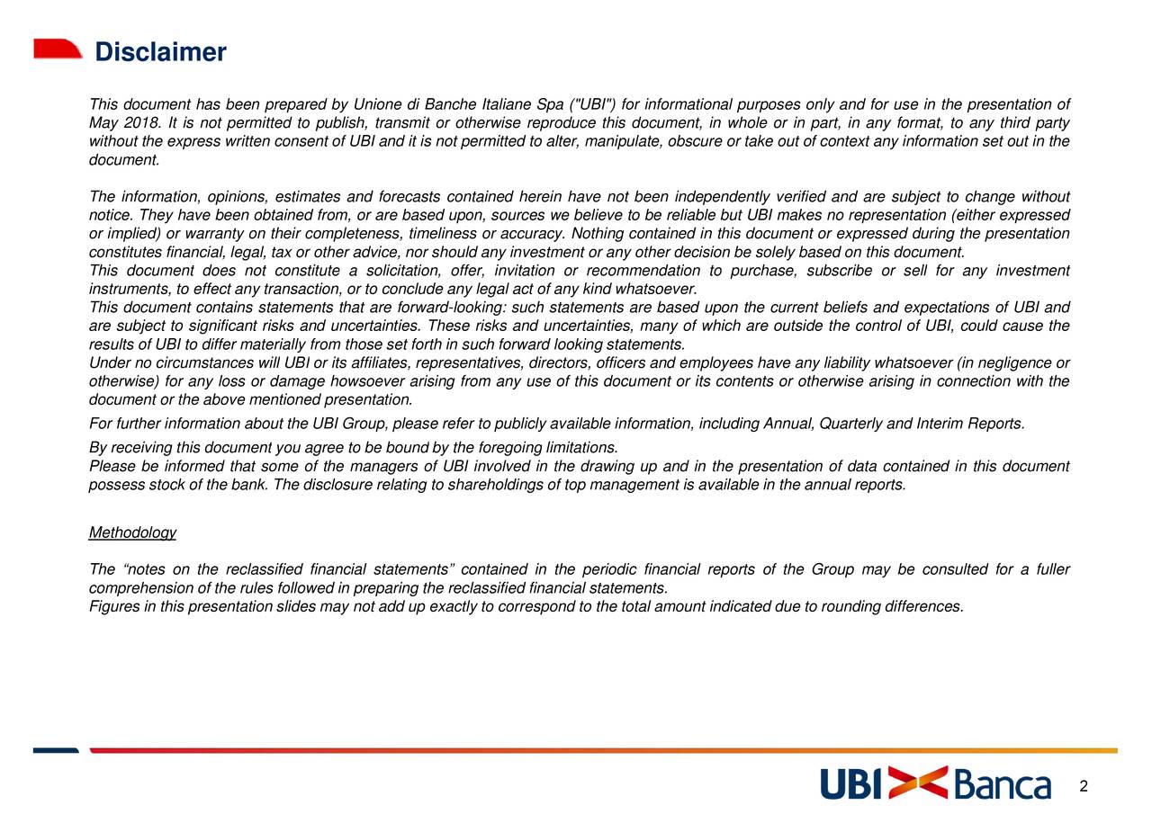 Unione Di Banche Italiane Scpa sheathias