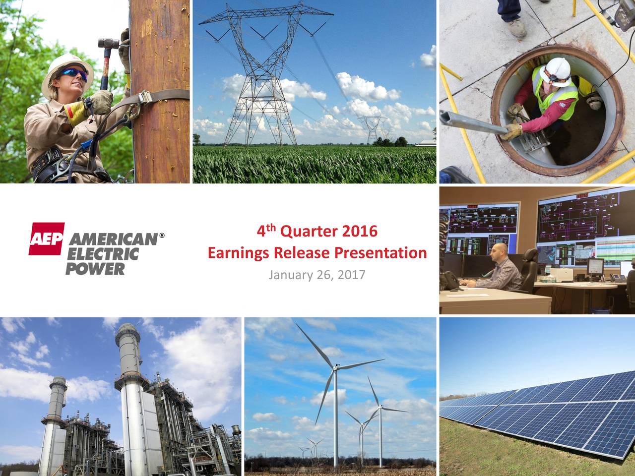 American Electric Power Company Inc 2016 Q4 Results Earnings Call