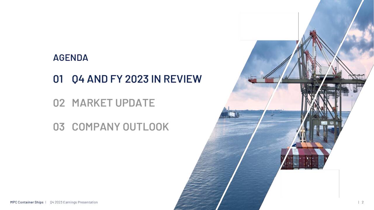 MPC Container Ships ASA 2023 Q4 Results Earnings Call Presentation