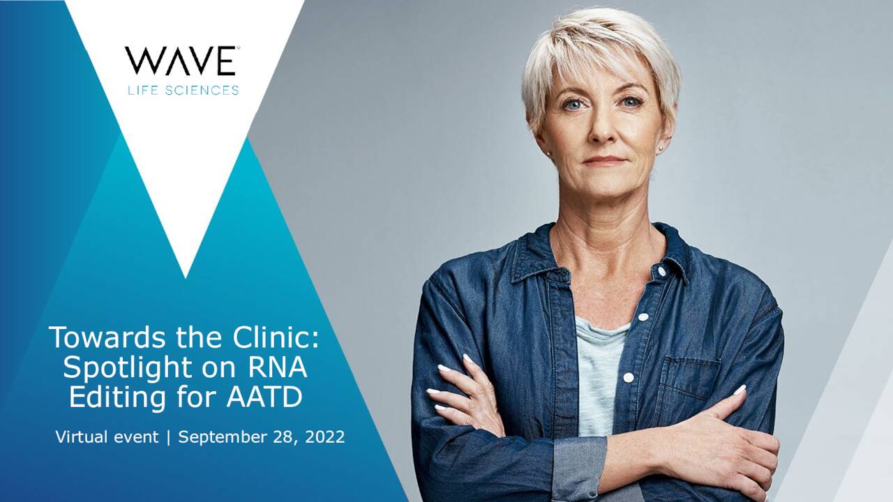 Wave Life Sciences (WVE) Investor Presentation Slideshow (NASDAQWVE) Seeking Alpha