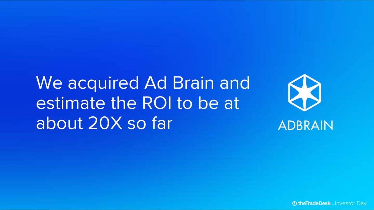 The Trade Desk Investor Day Slideshow (NASDAQTTD) Seeking Alpha