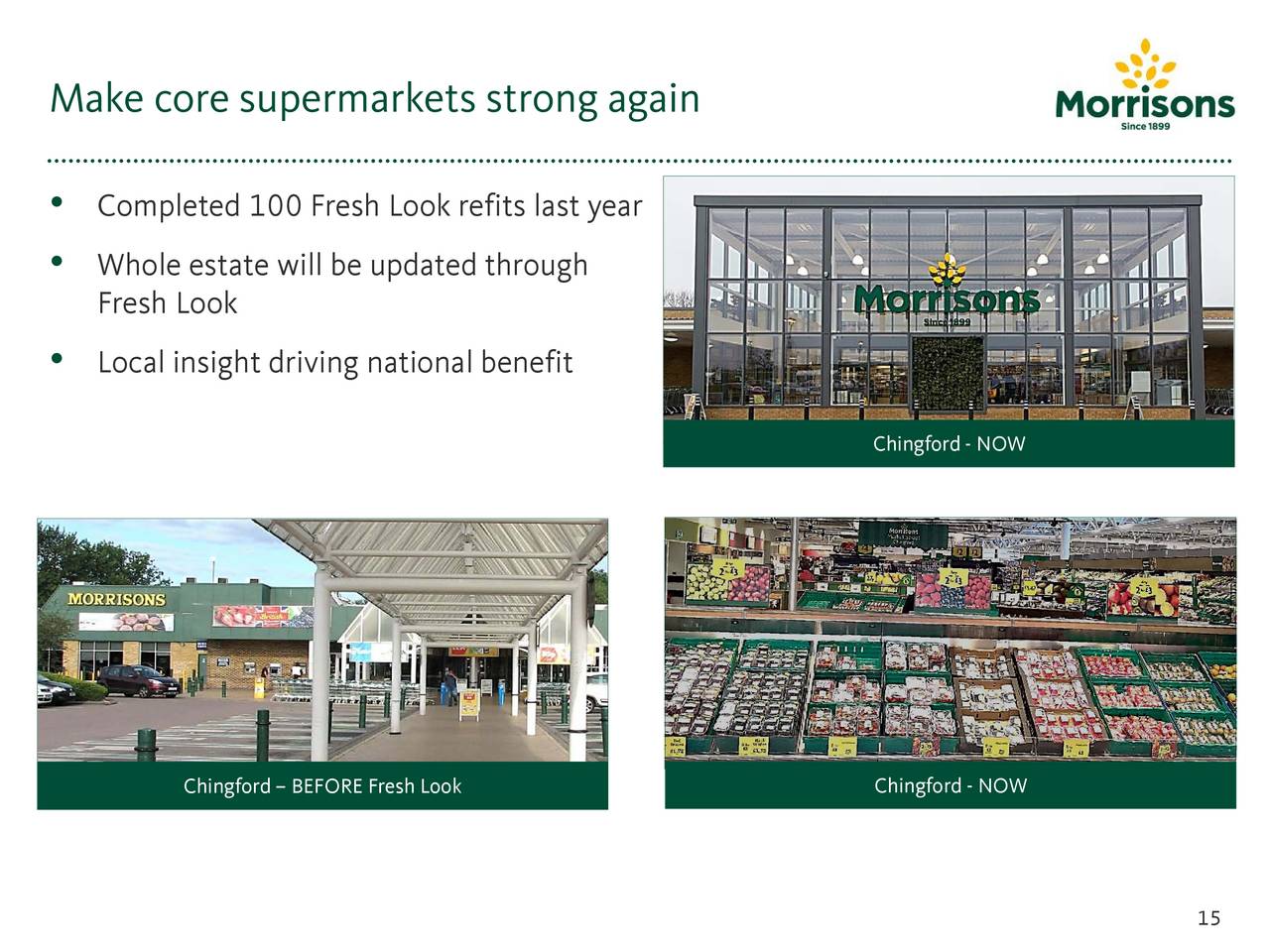 WM Morrison Supermarkets Plc. 2016 Q2 Results Earnings Call Slides