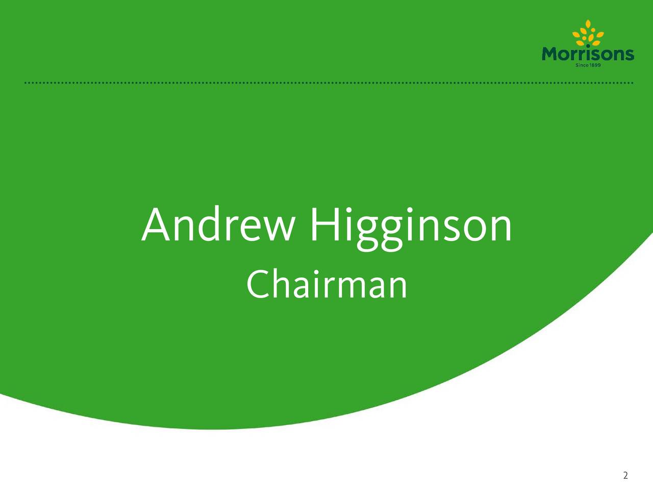 WM Morrison Supermarkets Plc. 2016 Q2 Results Earnings Call Slides