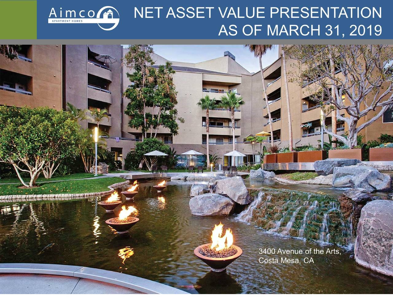 Apartment Investment and Management Company (AIV) Investor Presentation
