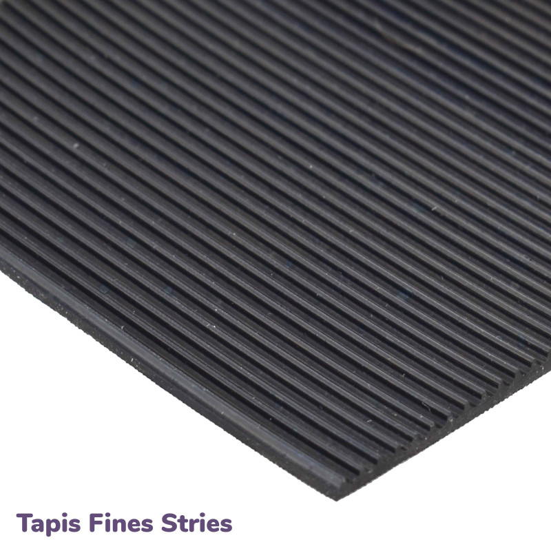 Rubber floor carpet Solutions Elastomères