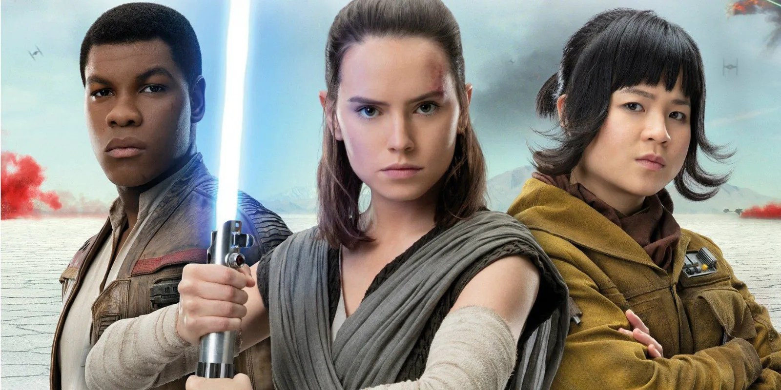 Star Wars The Last Jedi Image Brings Finn, Rey & Rose Together