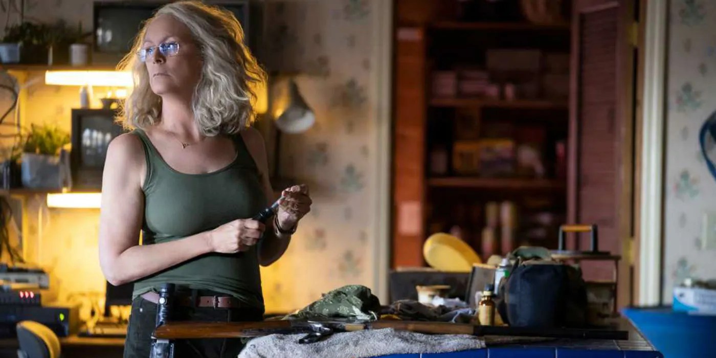 Halloween 2018 Clip Shows Laurie's Fight With Michael Myers