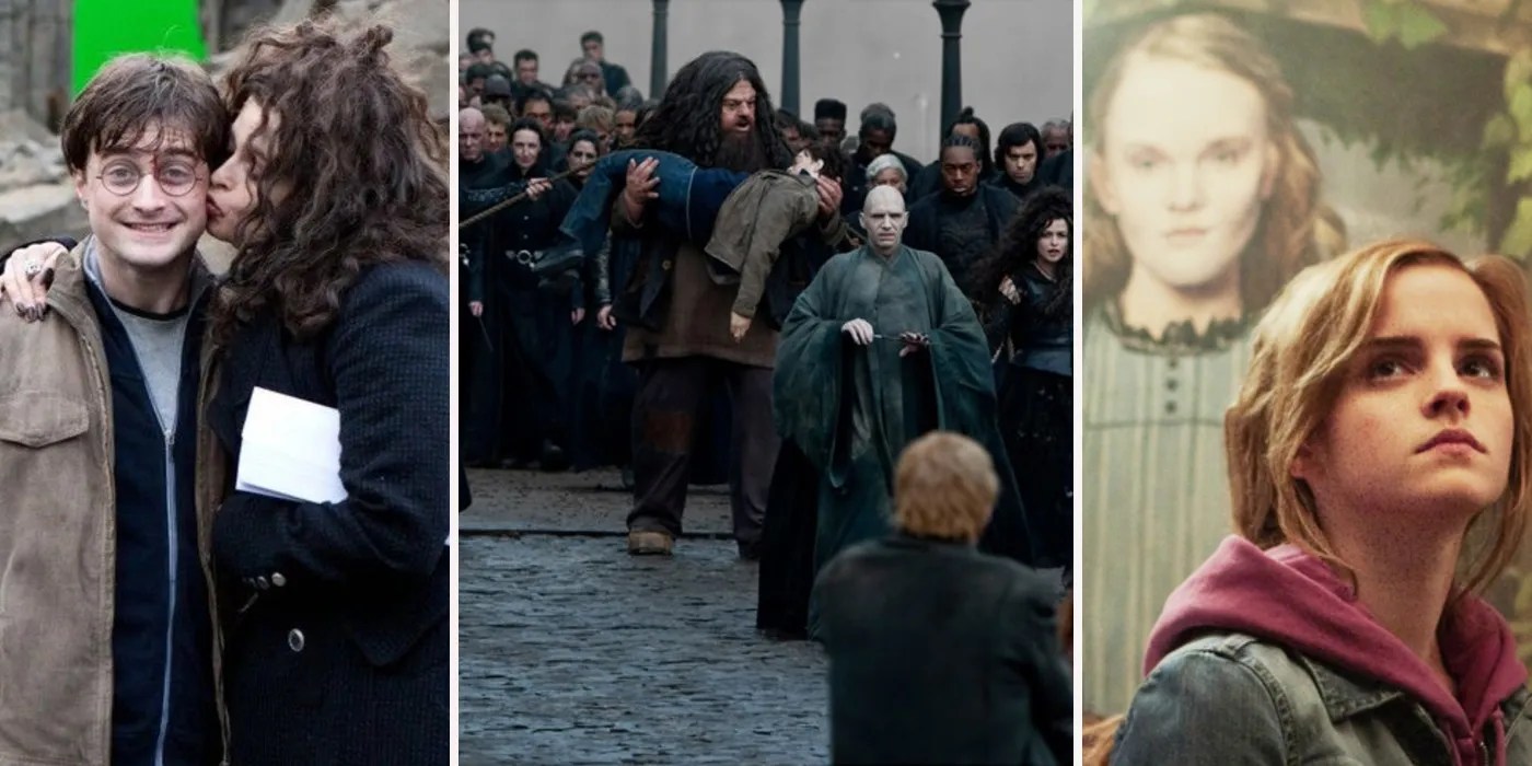 Harry Potter 25 BehindTheScenes Photos That Completely Change