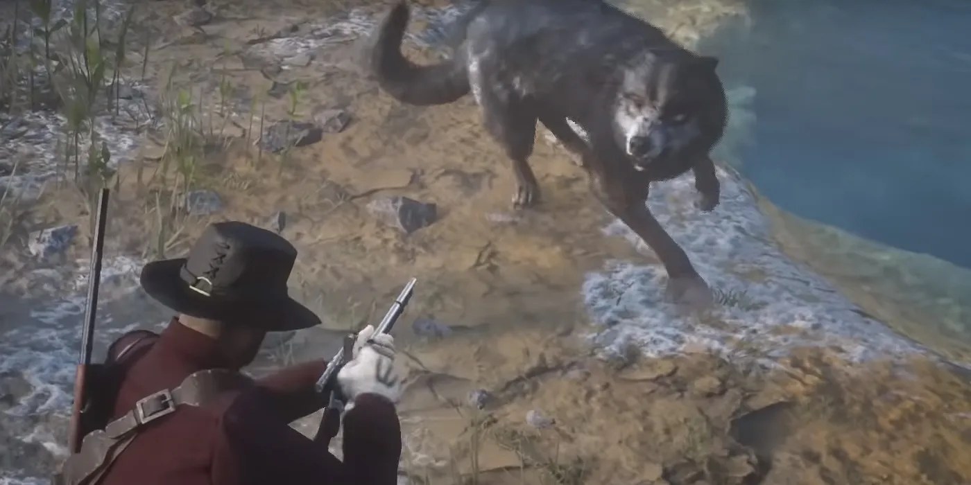 Red Dead Redemption 2 Legendary Wolf Location How To Get The 379