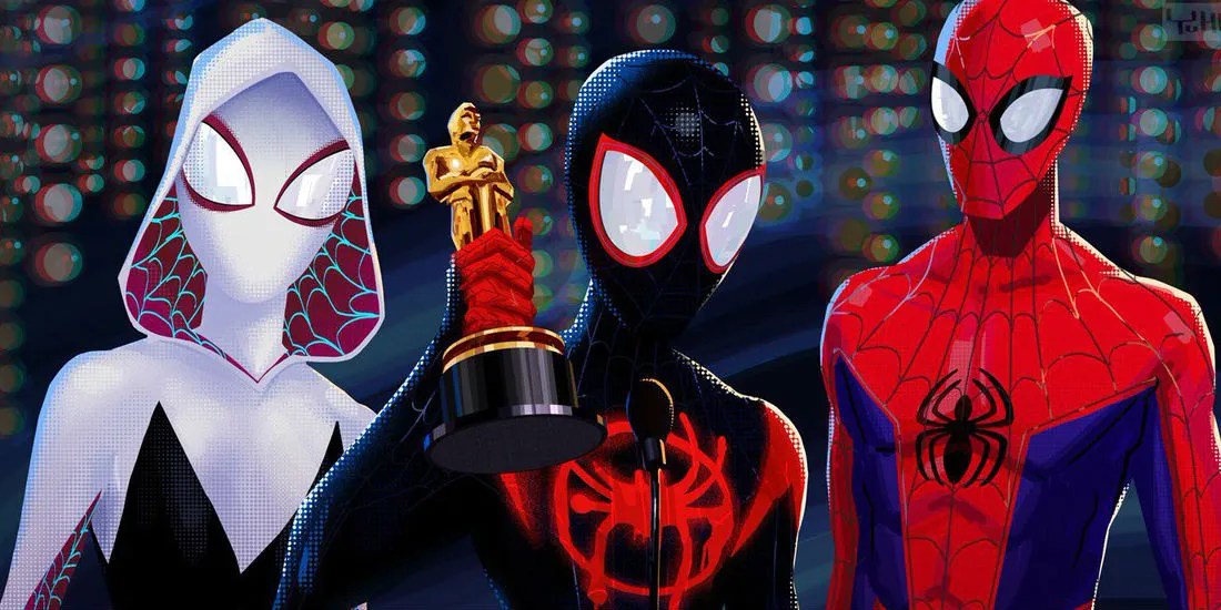 SpiderMan Into The SpiderVerse Wins Oscar for Best Animated Feature