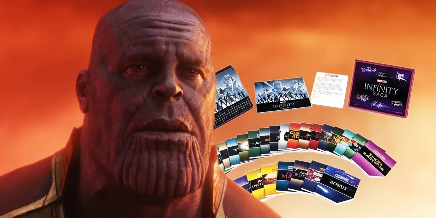 MCU's Complete Infinity Saga Bluray Box Set Will Cost Everything