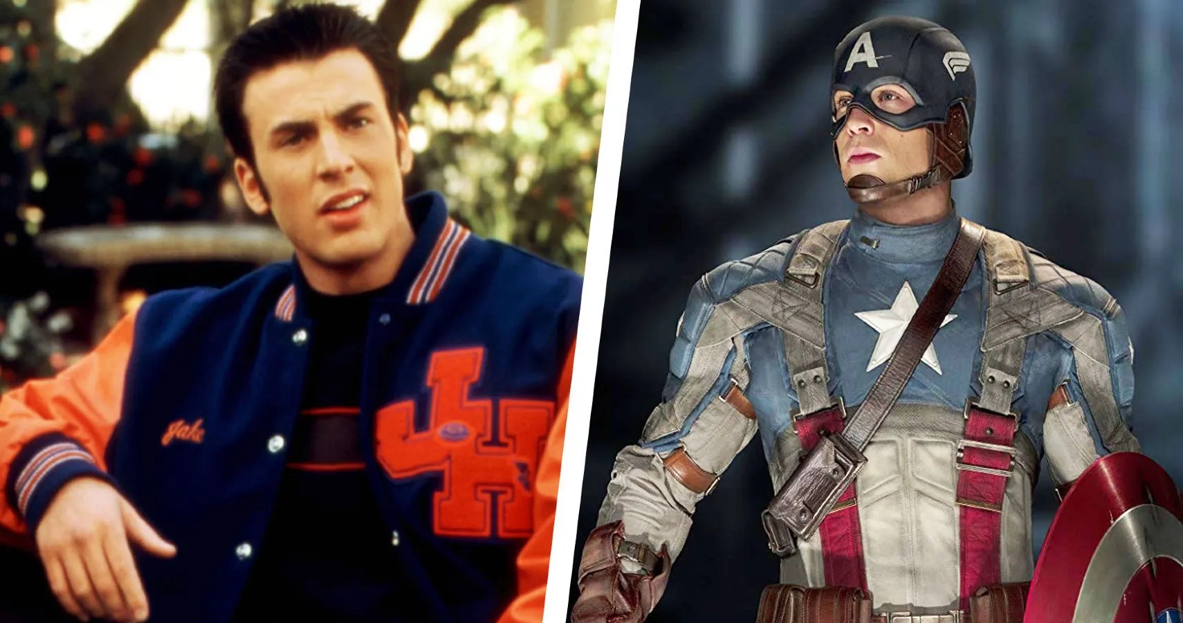 Chris Evans’s 10 Best Movie Outfits From Superhero Armor To Aran Sweaters