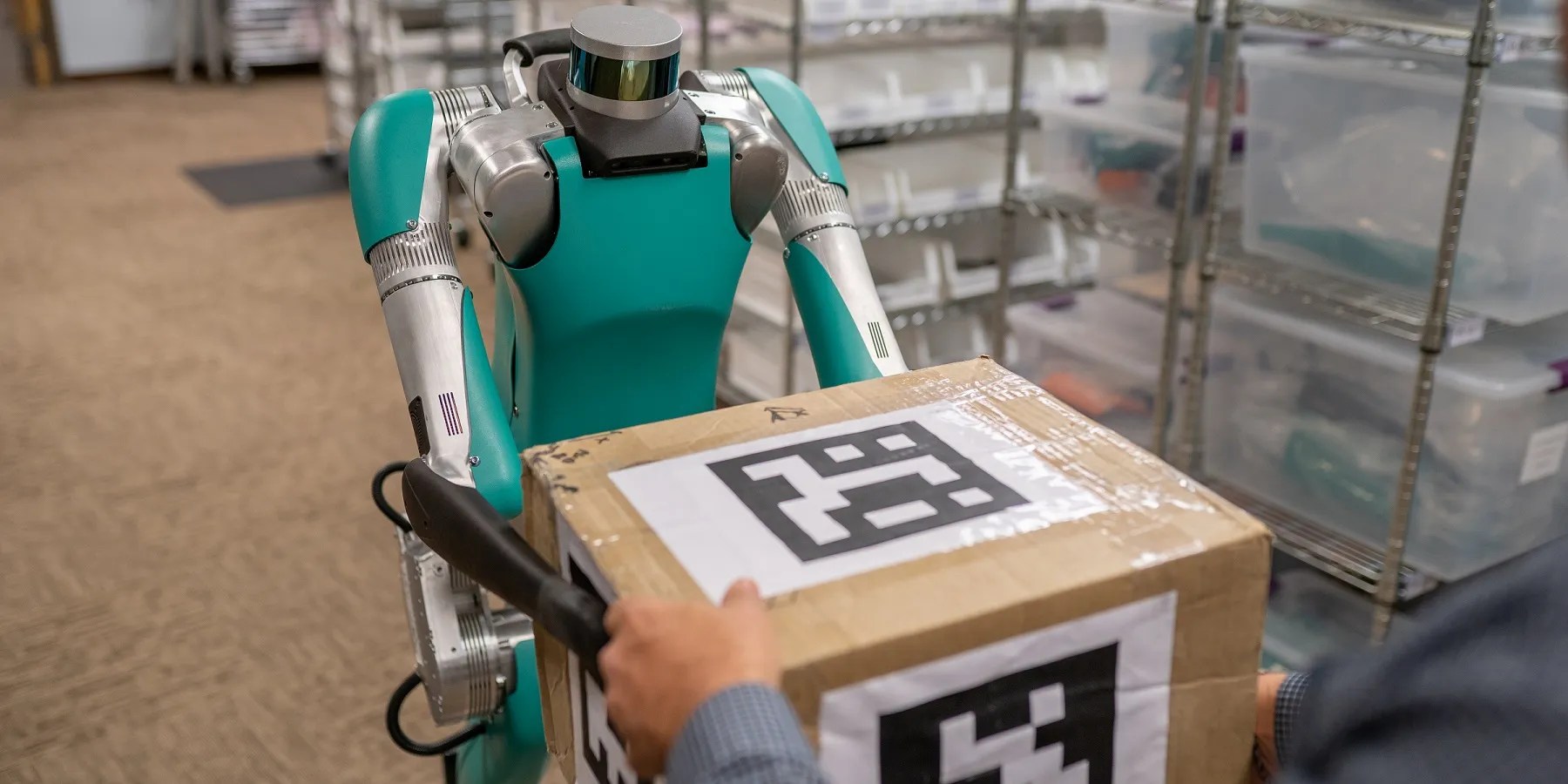 TwoLegged Delivery Robots Walk Upright, Threaten TwoLegged Delivery Robots Walk Upright, Threaten