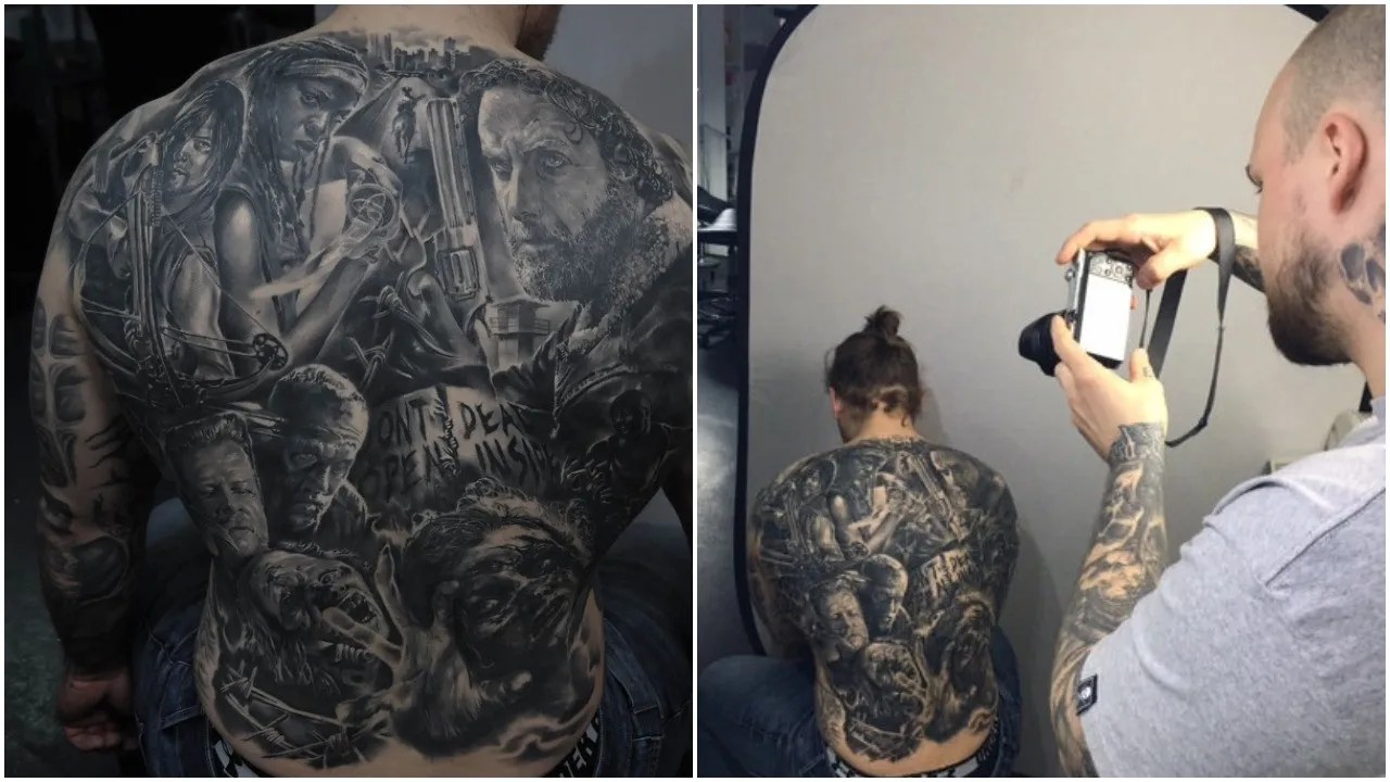 10 Of The Best The Walking Dead Tattoos | Screenrant 414_x_737_jpg