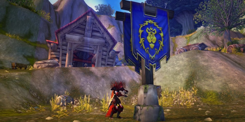 Classic World Of Warcraft Pvp Map Recreated In Minecraft