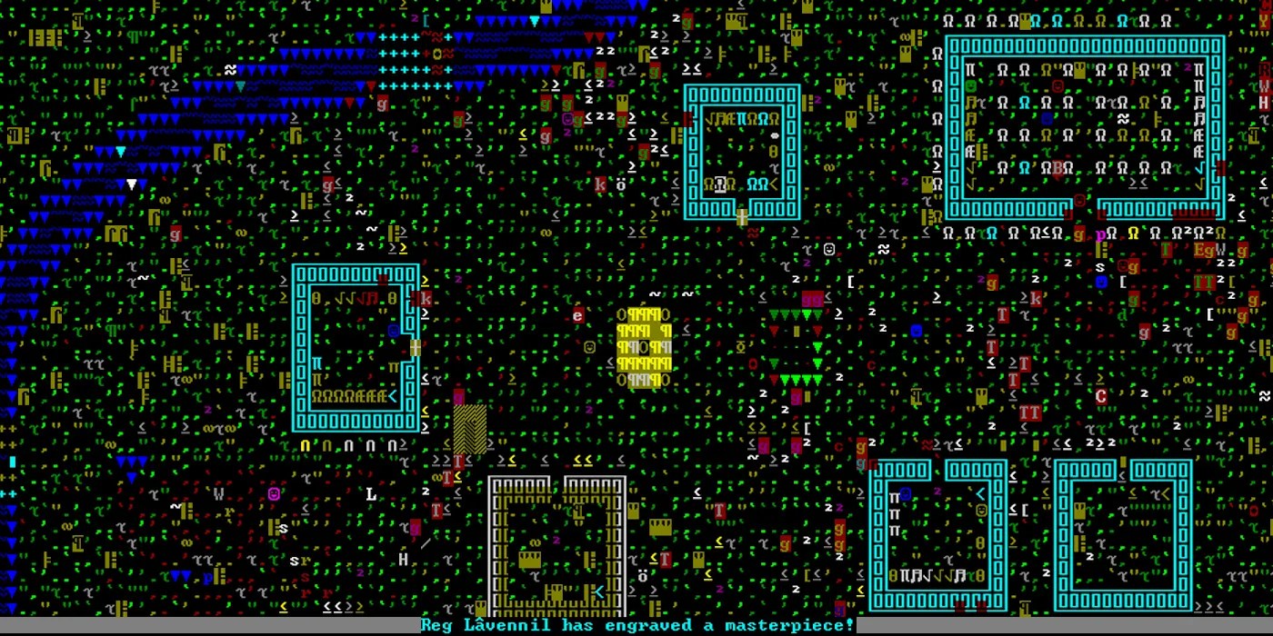 Dwarf fortress ascii graphics bdgulu